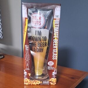 Bay Island Gold Beer Glass with Bar Mix 1.9 Oz